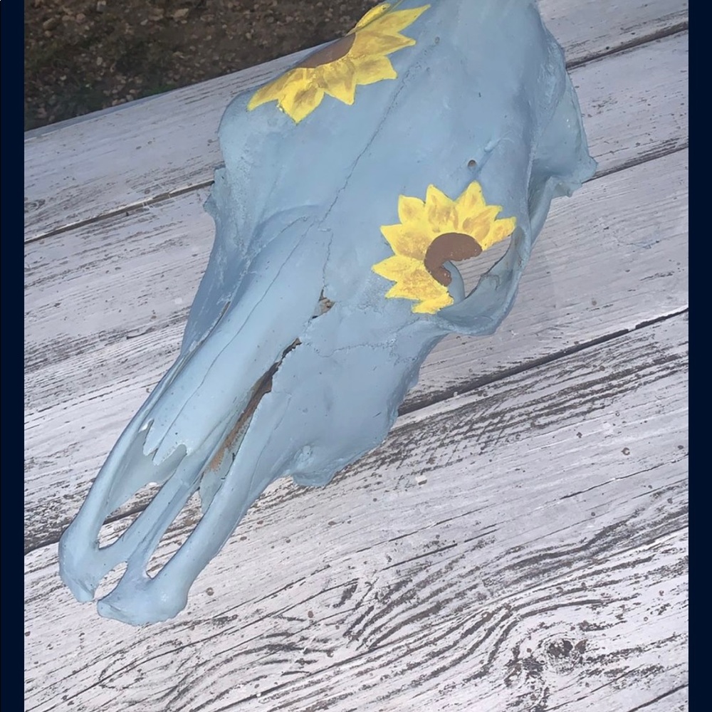 Authentic painted decor